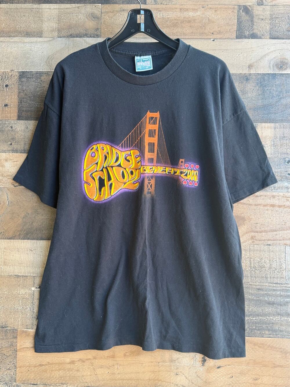 Vintage 2000 Bridge School Benefit Concert T-Shirt XL -Neil Young Tom Petty RHCP